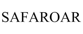 SAFAROAR trademark