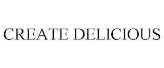 CREATE DELICIOUS trademark