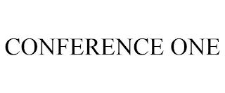 CONFERENCE ONE trademark