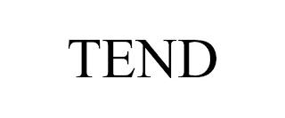 TEND trademark