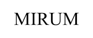 MIRUM trademark