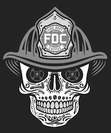 FIRE DEPT. COFFEE RUN BY FIREFIGHTERS FDC trademark