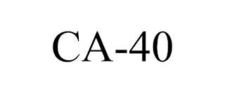 CA-40 trademark