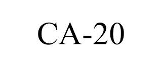 CA-20 trademark