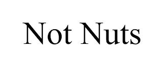 NOT NUTS trademark