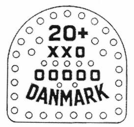 20 + XX0 00000 DANMARK trademark