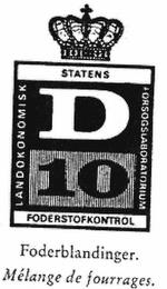 D 10 STATENS FODERSTOFKONTROL trademark