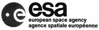 ESA EUROPEAN SPACE AGENCY AGENCE SPATIALE EUROPEENNE trademark