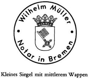 WILHELM MÜLLER NOTAR IN BREMEN trademark