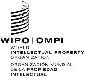 WIPO OMPI WORLD INTELLECTUAL PROPERTY ORGANIZATION ORGANIZACION MUNDIAL DE LA PROPIEDAD INTELECTUAL trademark