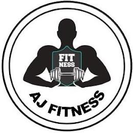 AJ FITNESS FIT NESS trademark