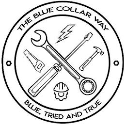 THE BLUE COLLAR WAY BLUE, TRIED AND TRUE trademark