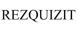 REZQUIZIT trademark