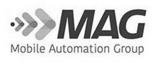 MAG MOBILE AUTOMATION GROUP trademark