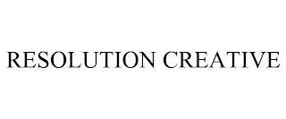 RESOLUTION CREATIVE trademark