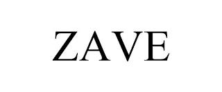 ZAVE trademark