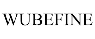 WUBEFINE trademark