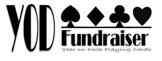 YOD FUNDRAISER YEAR ON DECK PLAYING CARDS trademark