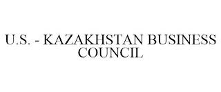 U.S. - KAZAKHSTAN BUSINESS COUNCIL trademark