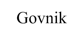 GOVNIK trademark