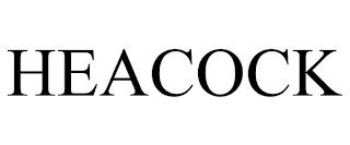 HEACOCK trademark