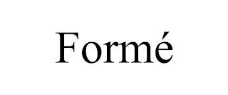 FORMÉ trademark