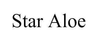 STAR ALOE trademark