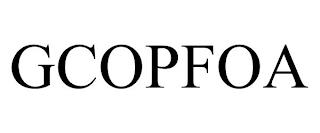 GCOPFOA trademark