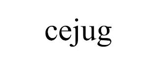 CEJUG trademark