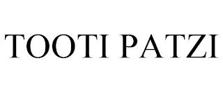 TOOTI PATZI trademark