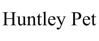 HUNTLEY PET trademark