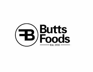 BF BUTTS FOODS EST. 1935 trademark