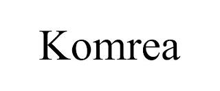 KOMREA trademark