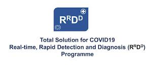 RRDD TOTAL SOLUTION FOR COVID19 REAL-TIME, RAPID DETECTION AND DIAGNOSIS (RRDD) PROGRAMME trademark