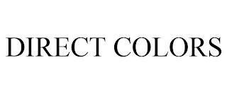 DIRECT COLORS trademark