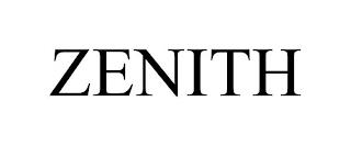 ZENITH trademark