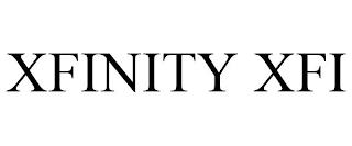 XFINITY XFI trademark