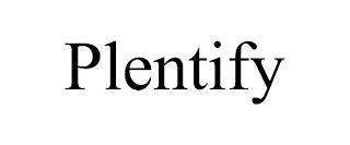 PLENTIFY trademark