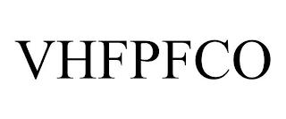 VHFPFCO trademark