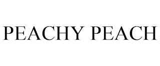 PEACHY PEACH trademark