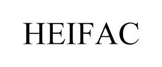 HEIFAC trademark