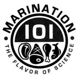 · MARINATION ·101 THE FLAVOR OF SCIENCE trademark