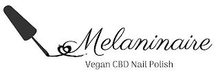 MELANINAIRE VEGAN CBD NAIL POLISH trademark