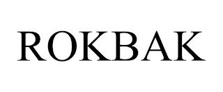 ROKBAK trademark