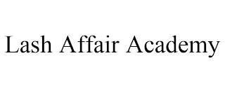 LASH AFFAIR ACADEMY trademark