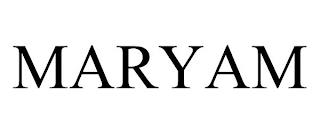 MARYAM trademark