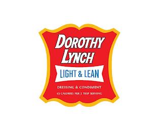 DOROTHY LYNCH LIGHT & LEAN DRESSING & CONDIMENT 45 CALORIES PER 2 TBSP SERVING trademark