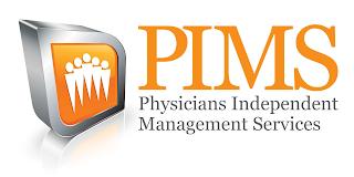 PIMS PHYSICIANS INDEPENDENT MANAGEMENT SERVICES trademark