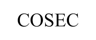 COSEC trademark