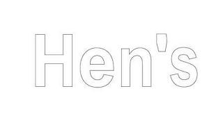 HEN'S trademark